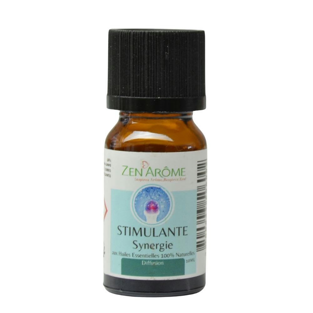 STIMULANTE - Synergie d'Huiles Essentielles Stimulante - flacon en verre - 10 ml