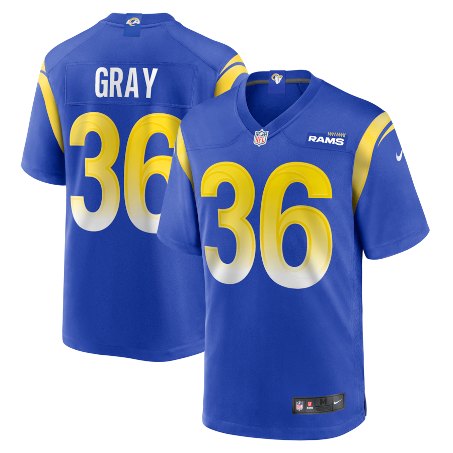 Vincent Gray Los Angeles Rams Nike  Game Jersey - Royal