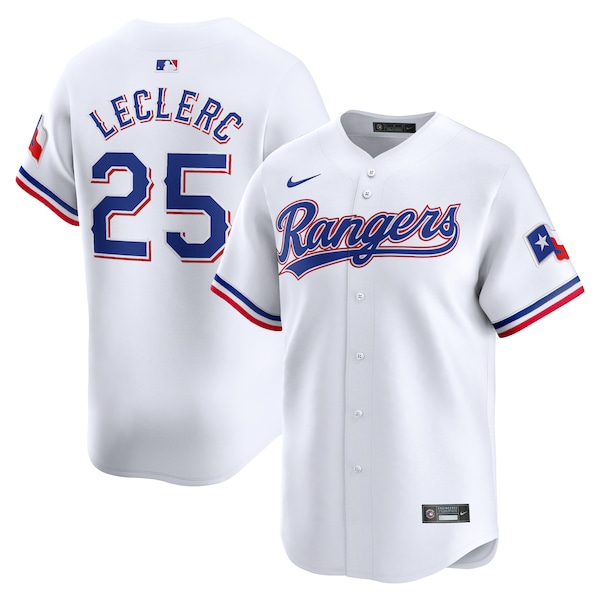 Jose Leclerc Texas Rangers Nike Home Limited Player Jersey - White