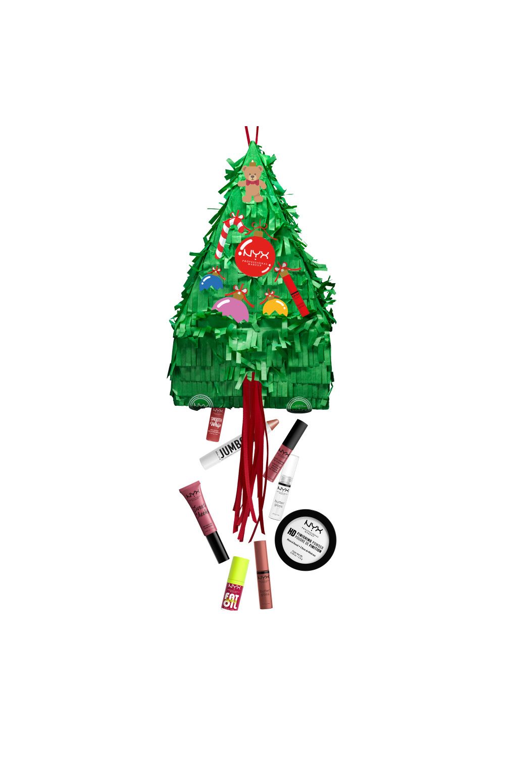 NYX Professional Makeup Home Alone Falling Presents Makeup Surprise Box, 12 Pieces Gift Set