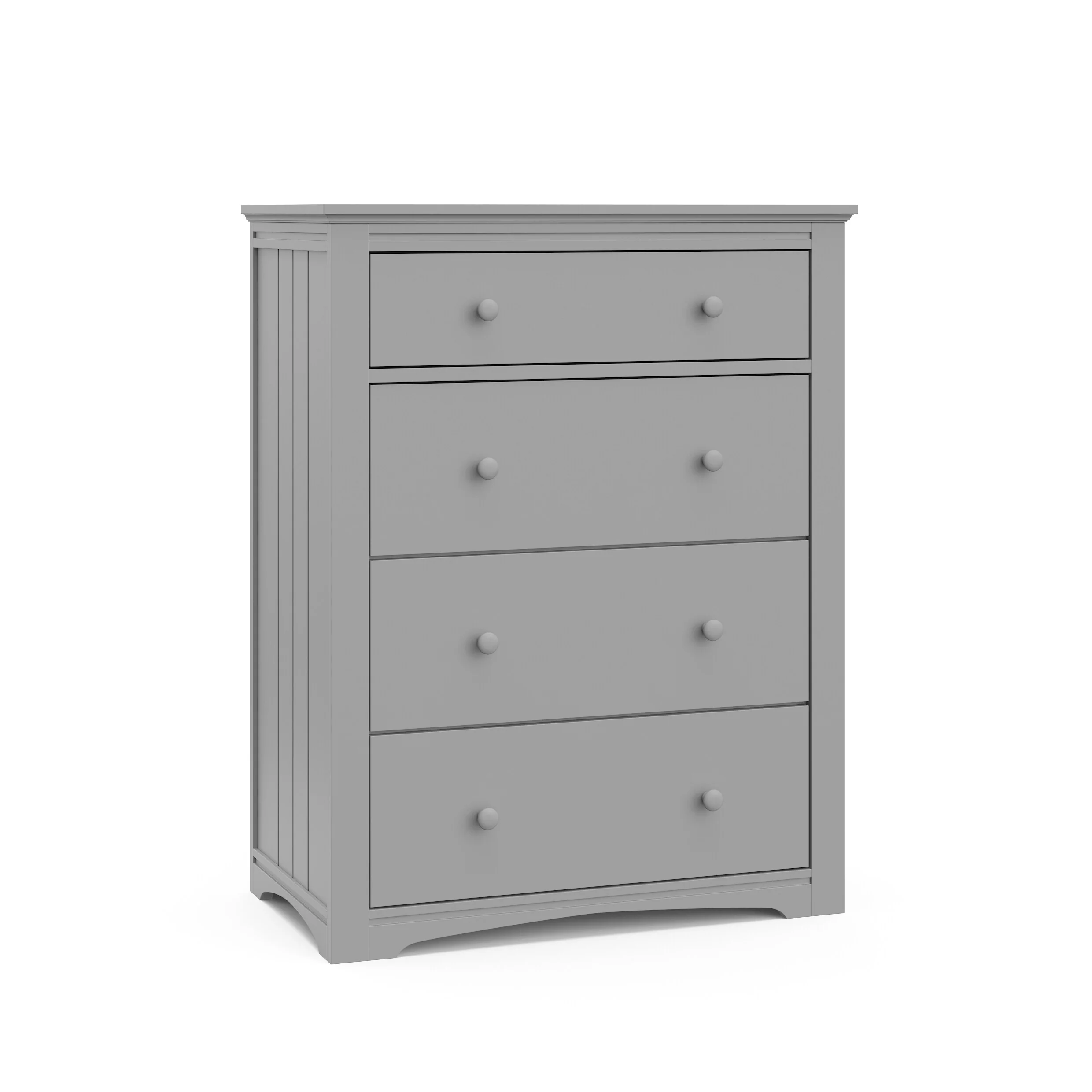 Graco Hadley 4 Drawer Dresser - Easy New Assembly Process, Universal Design, Euro-Glide Drawers with Safety Stops