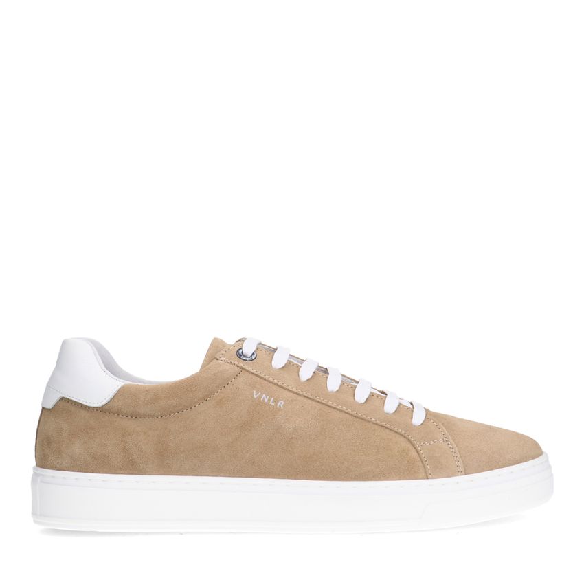 Van Lier Beige suède sneakers