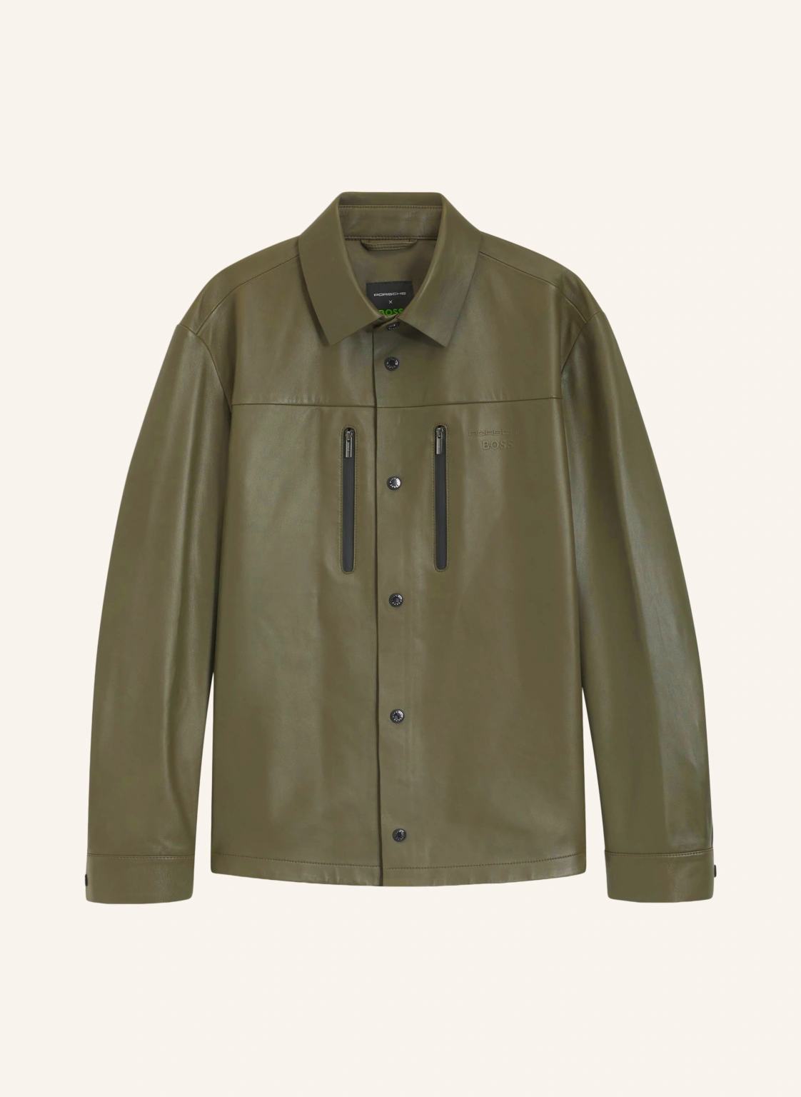 BOSS Lederjacke