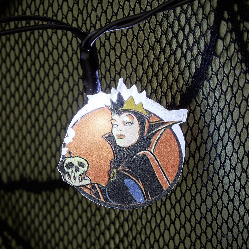 Guirlande LED Halloween Disney Villains filles à piles 1,6m