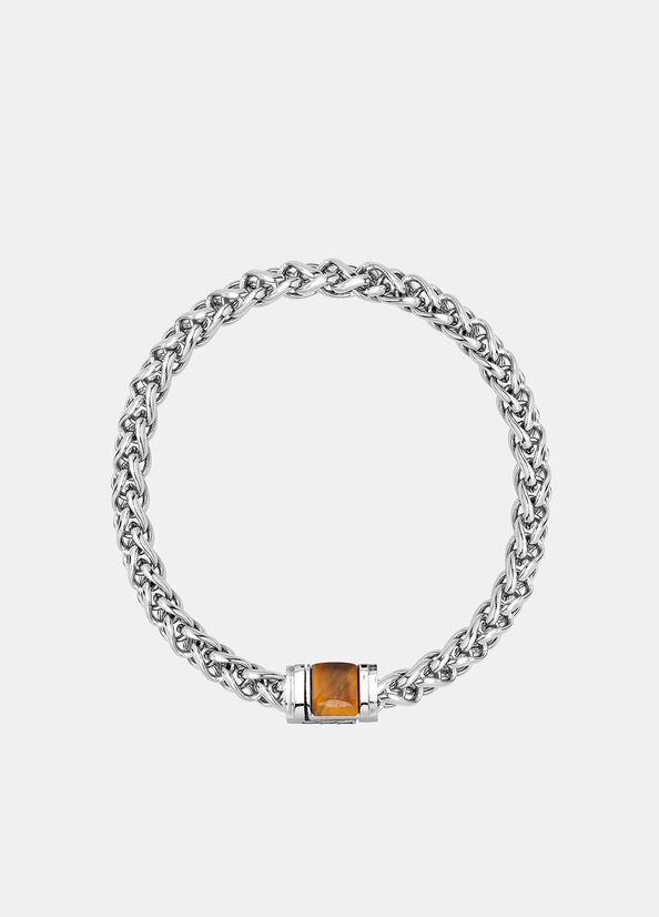 Bracciale da uomo con pietra