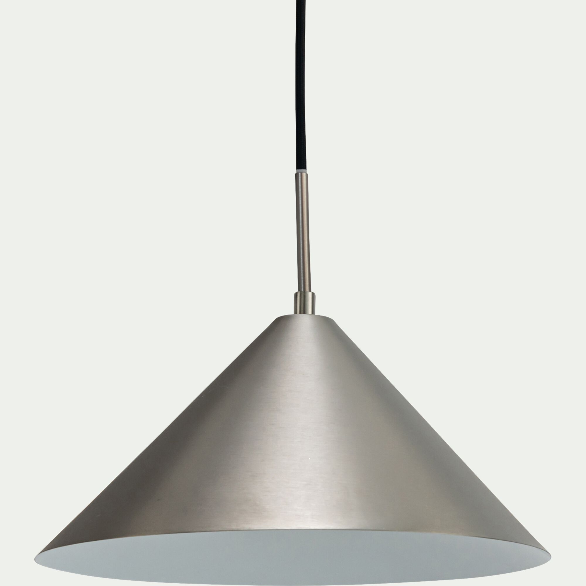 RAVENNE - Suspension électrifiée en fer - argent brossé