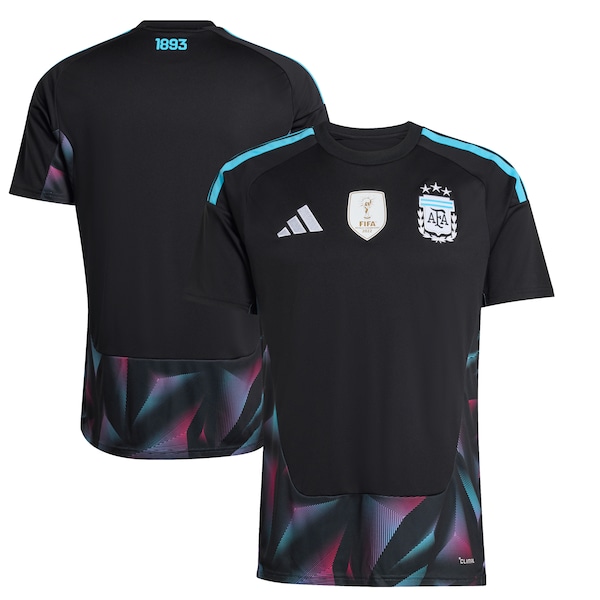Argentina National Team adidas FIFA x World Cup 2022 Winners Goalkeeper Replica Jersey - Black