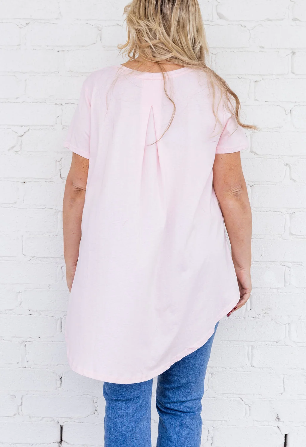 Jayden Tee in Light Pink