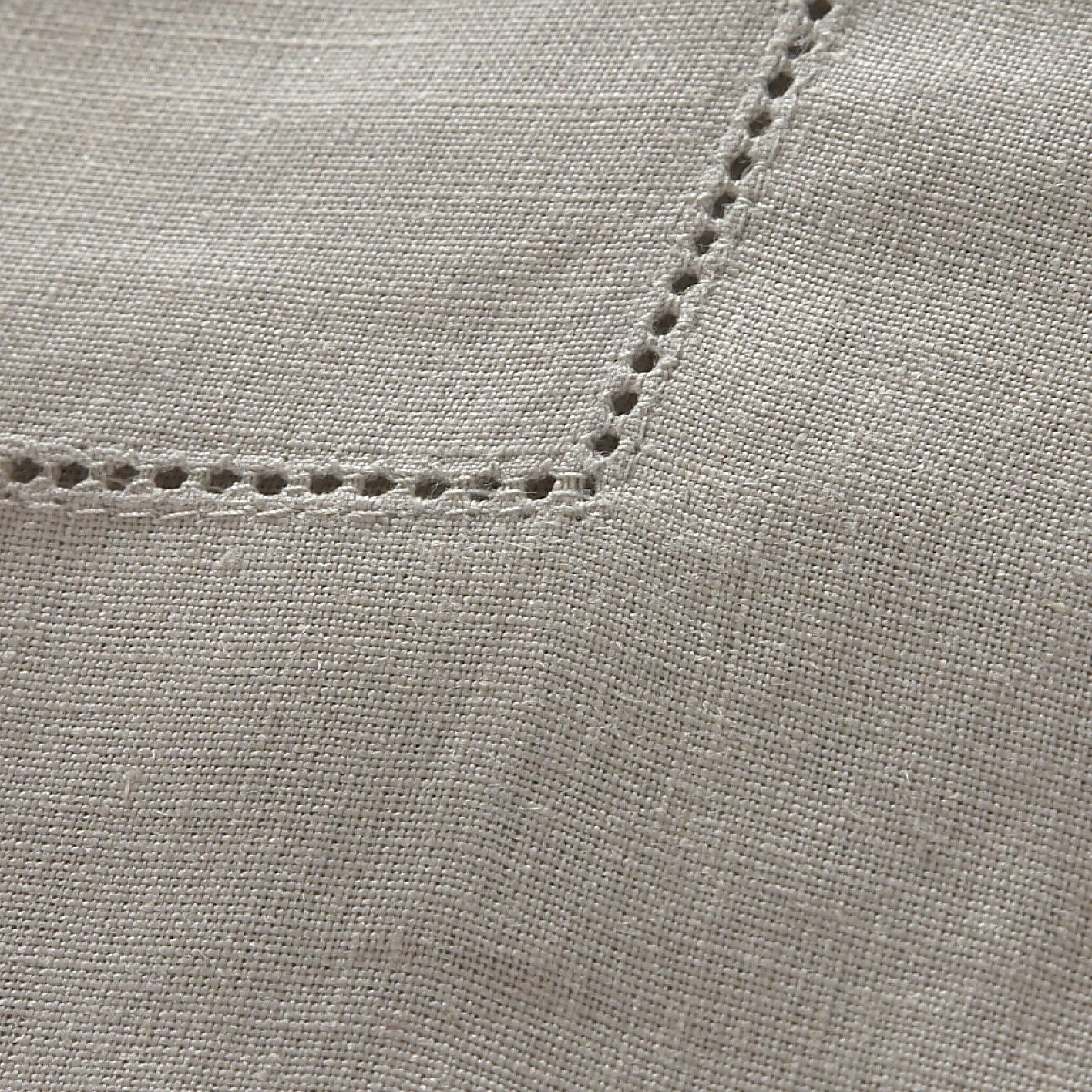 FLORENCE - Serviette de table en lin gris 50x50