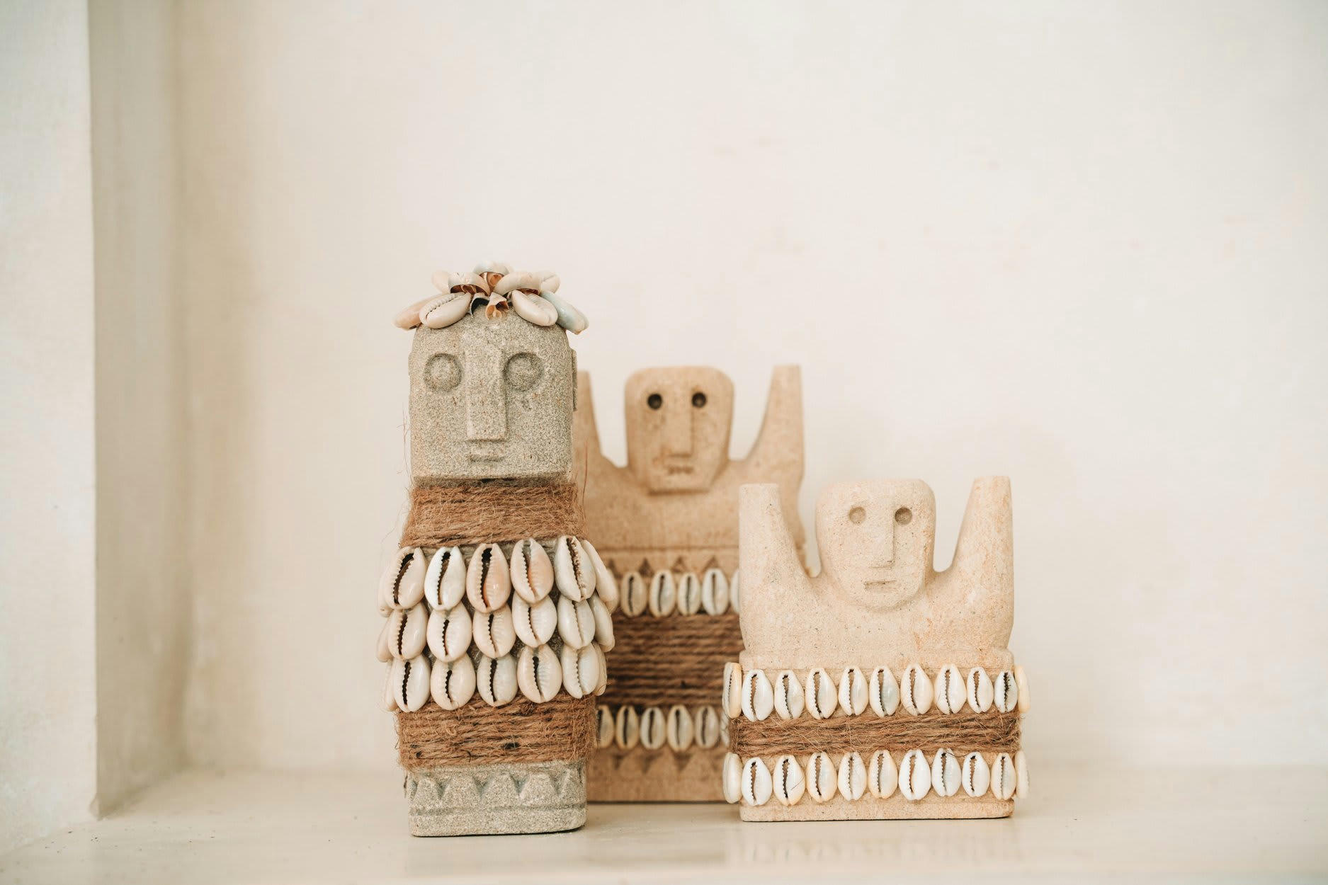 SUMBA - Statue en grès