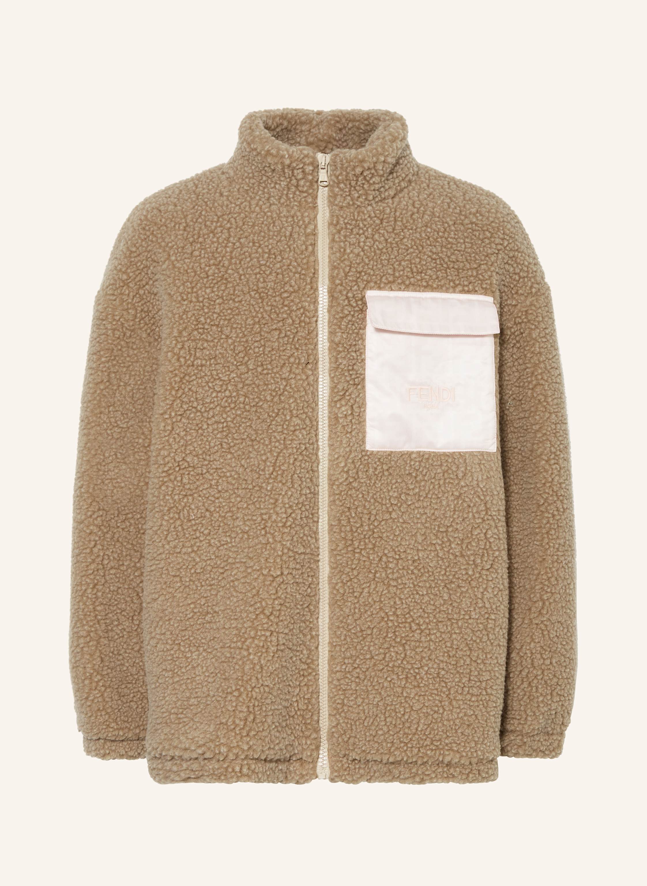 FENDI Teddyfell-Jacke