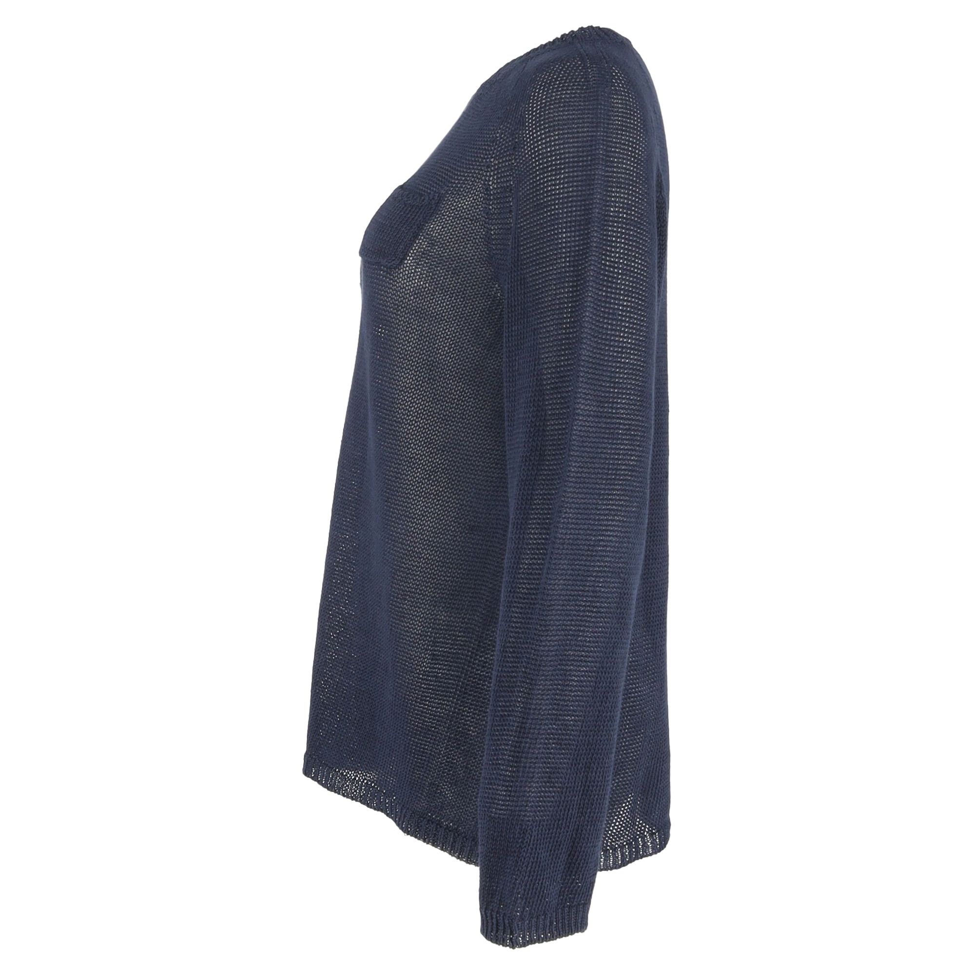 S Max Mara Preloved 'S Sweater in Navy Blue Cotton