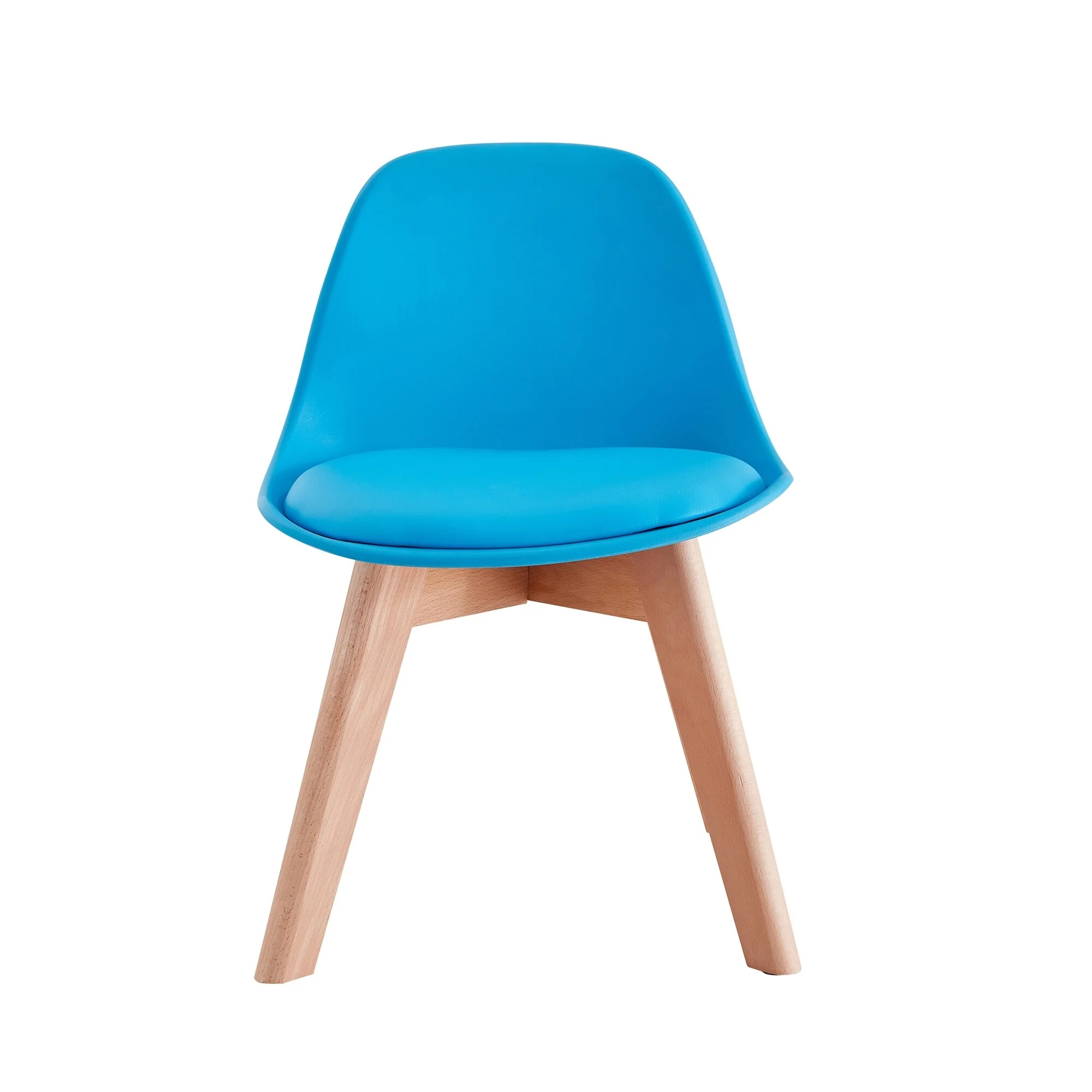 2 PCS Per Set BB Chair, Wood Leg PP Back with Cushion