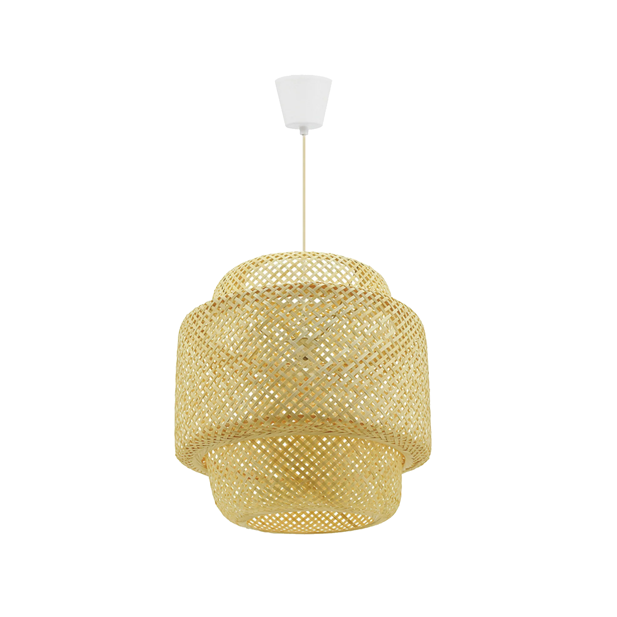 Suspension CABANA coloris beige 26 x 30 cm
