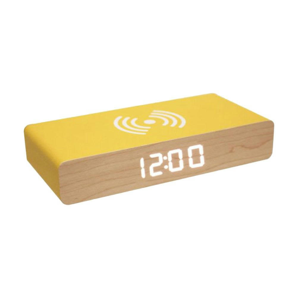 - Réveil jaune chargeur induction