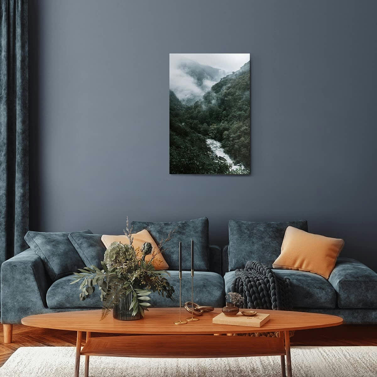 GRANDS ESPACES - Tableau sur toile escapade 45x65 cm