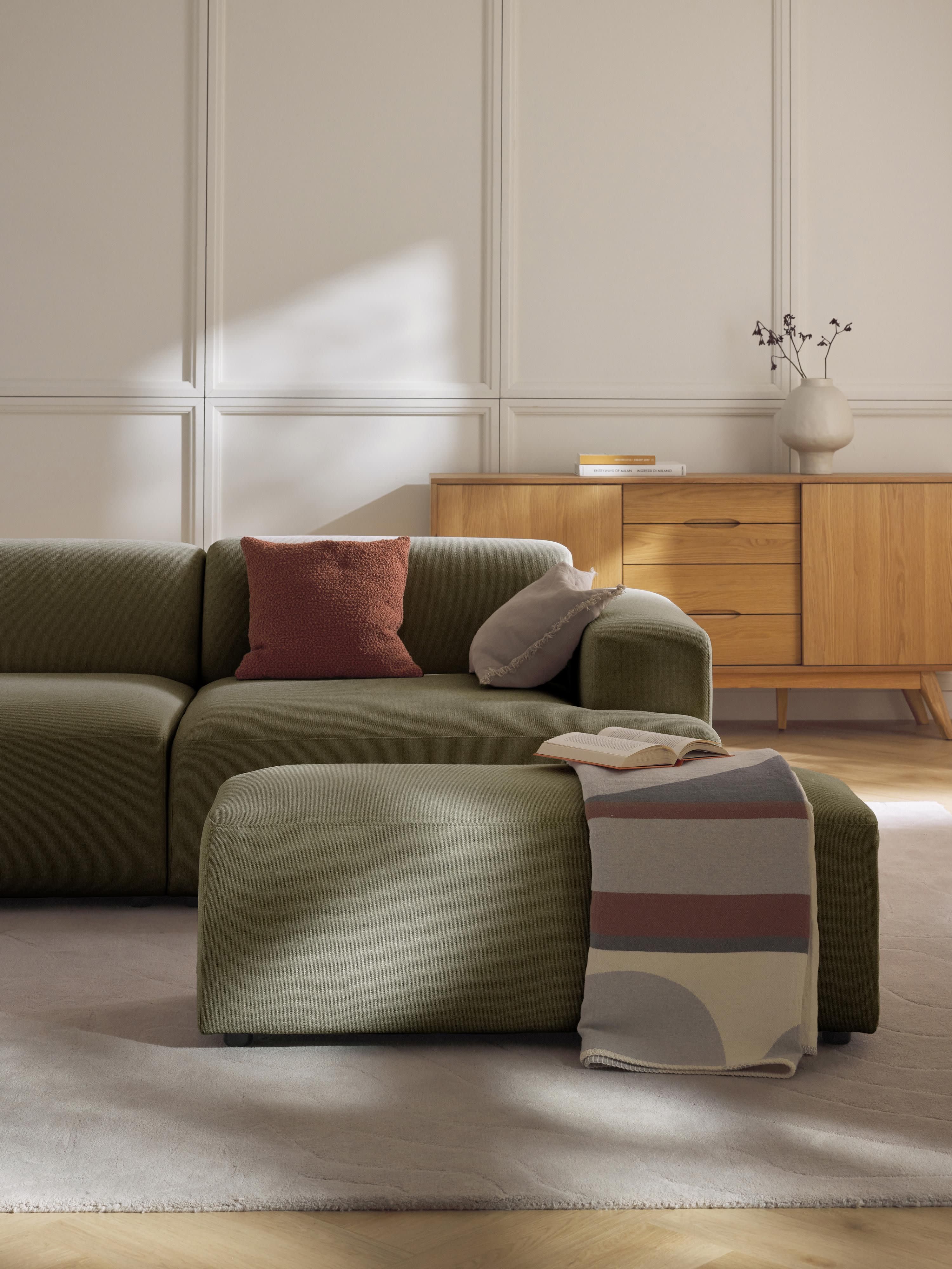 XL Sofa-Hocker Melva, B 116 x T 42 cm