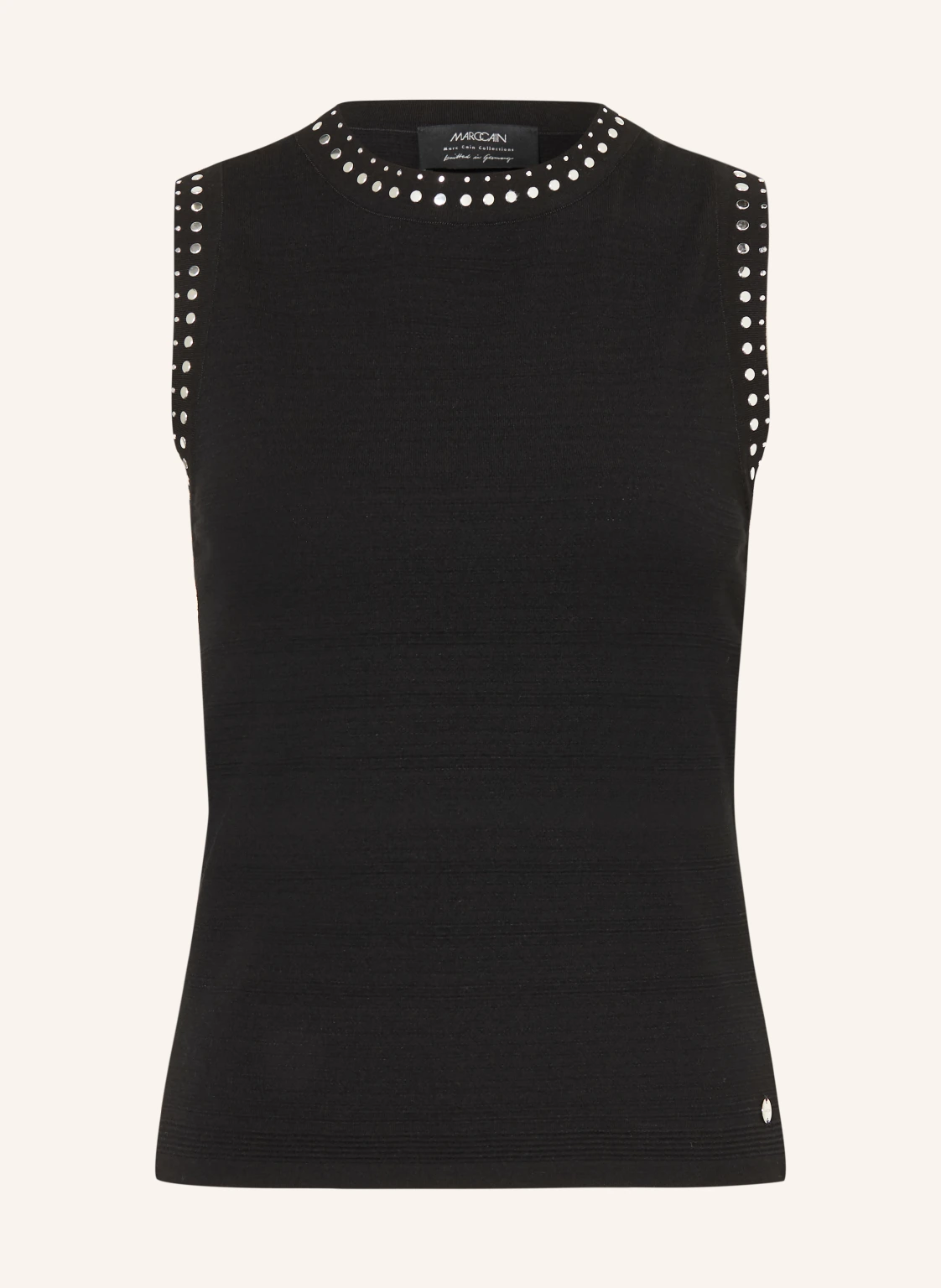 MARC CAIN Stricktop mit Nieten