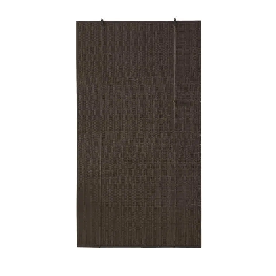 Fenstr rolgordijn bamboe antraciet - 100x180 cm