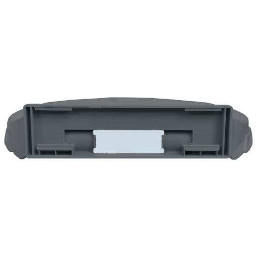 NNEVL Soft-Close Toilet Seat Grey Oval