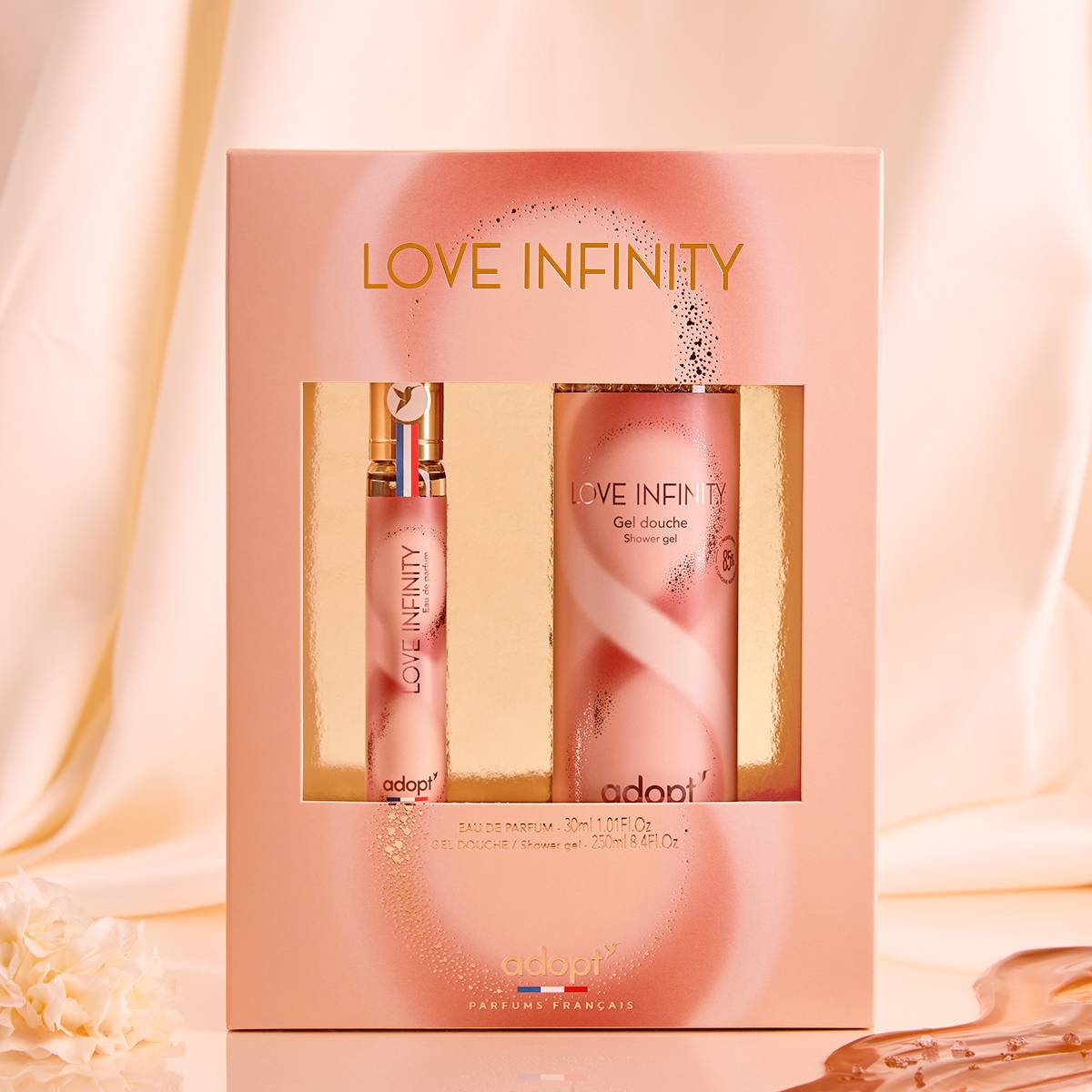 Love InfinityCoffret eau de parfum 30 ml   Gel Douche 250 ml