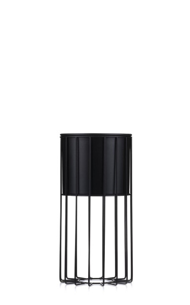 Nowoczesny kwietnik z osłonką 42 cm LOFT metalowy