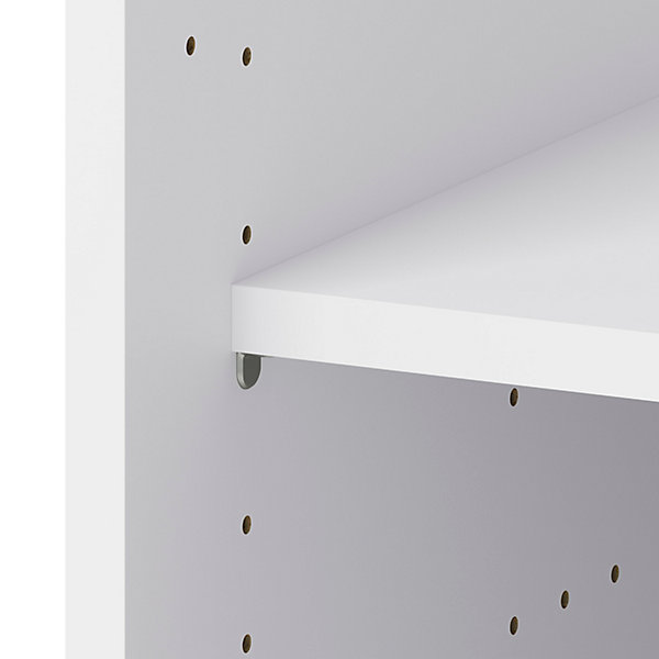 Caisson bas de cuisine GoodHome Caraway Blanc H. 72 cm x l. 30 cm