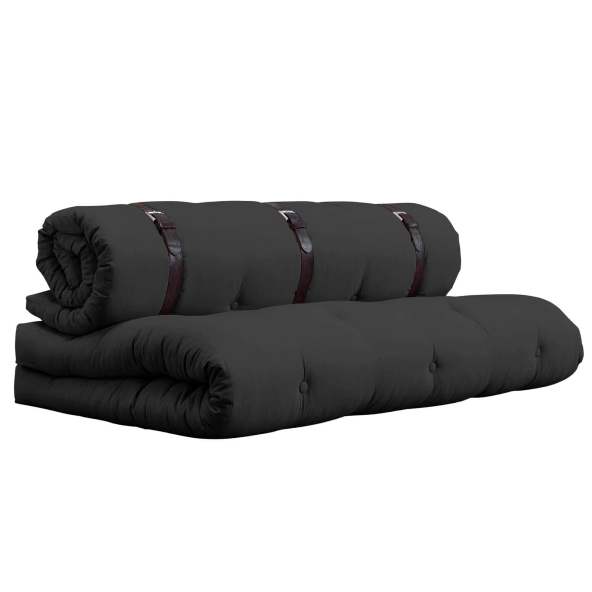 - Matelas futon et fauteuil 2 en 1 140x200 anthracite