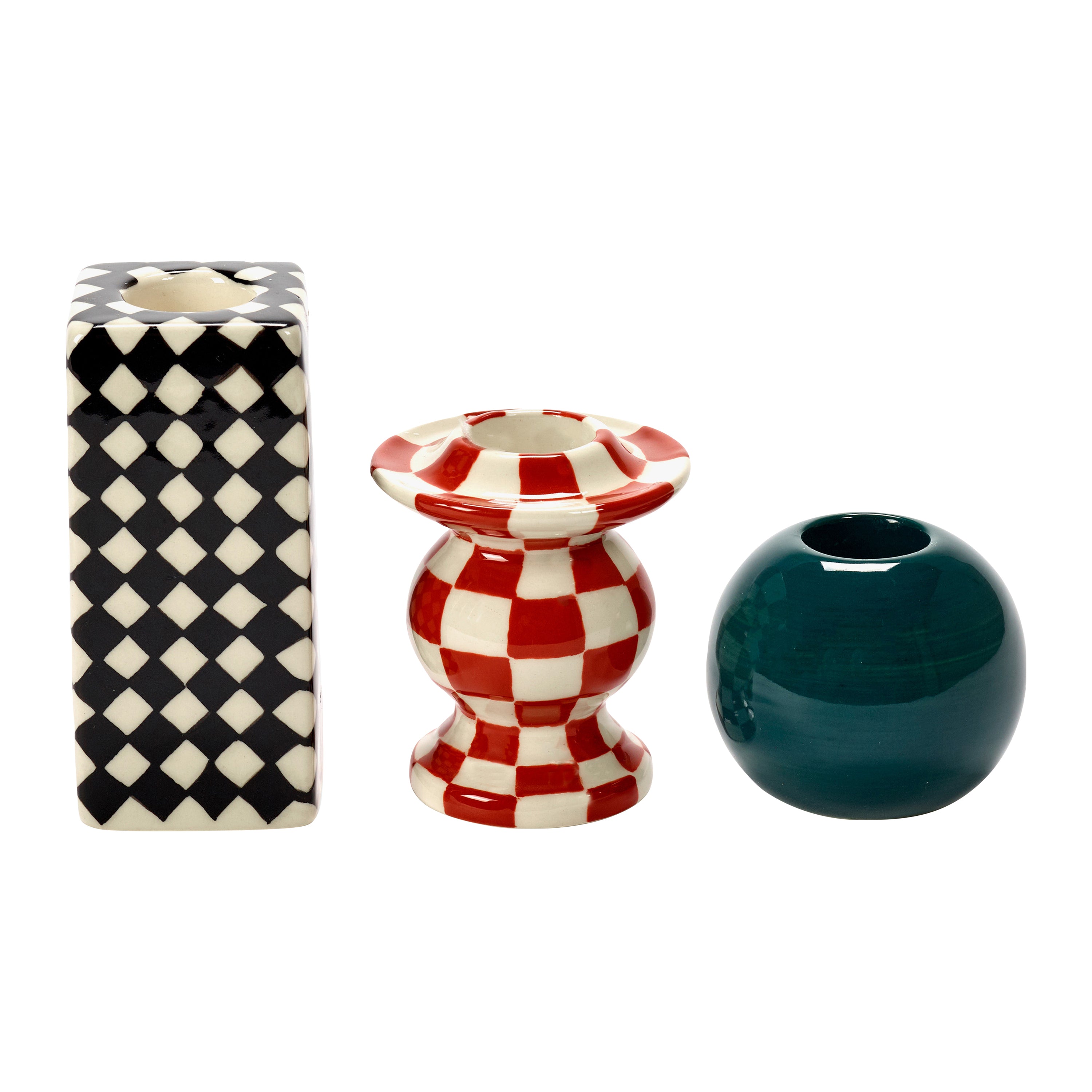 SERAX - Wouters & Hendrix - Les Objets Kandelaar - Set van 3