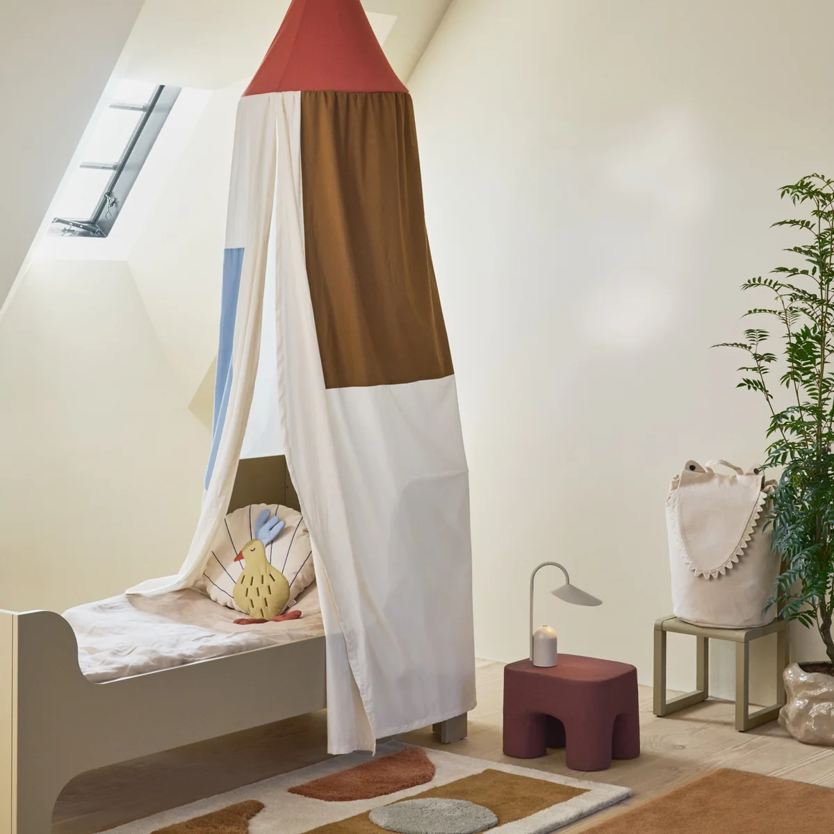 Ferm Living - Patch Betthimmel, bunt