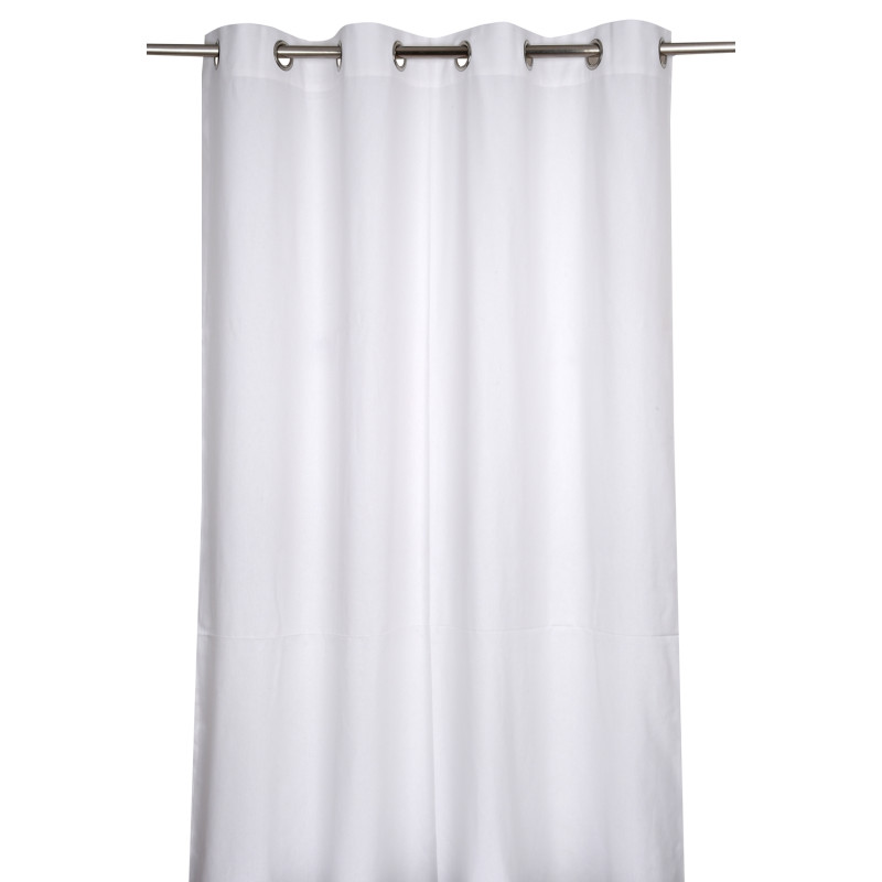 Rideau blanc Jaya 140 x 240 cm INVENTIV