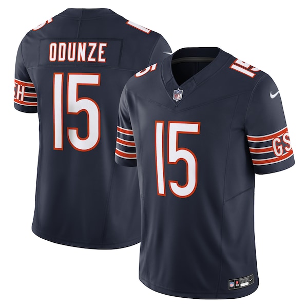 Rome Odunze Chicago Bears Nike Vapor F.U.S.E. Limited Jersey - Navy
