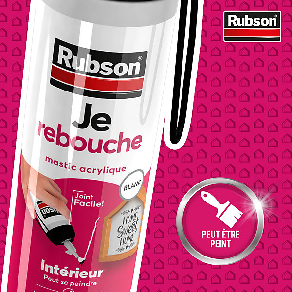 Mastic Rubson Construction Je Rebouche blanc MSP 100ml