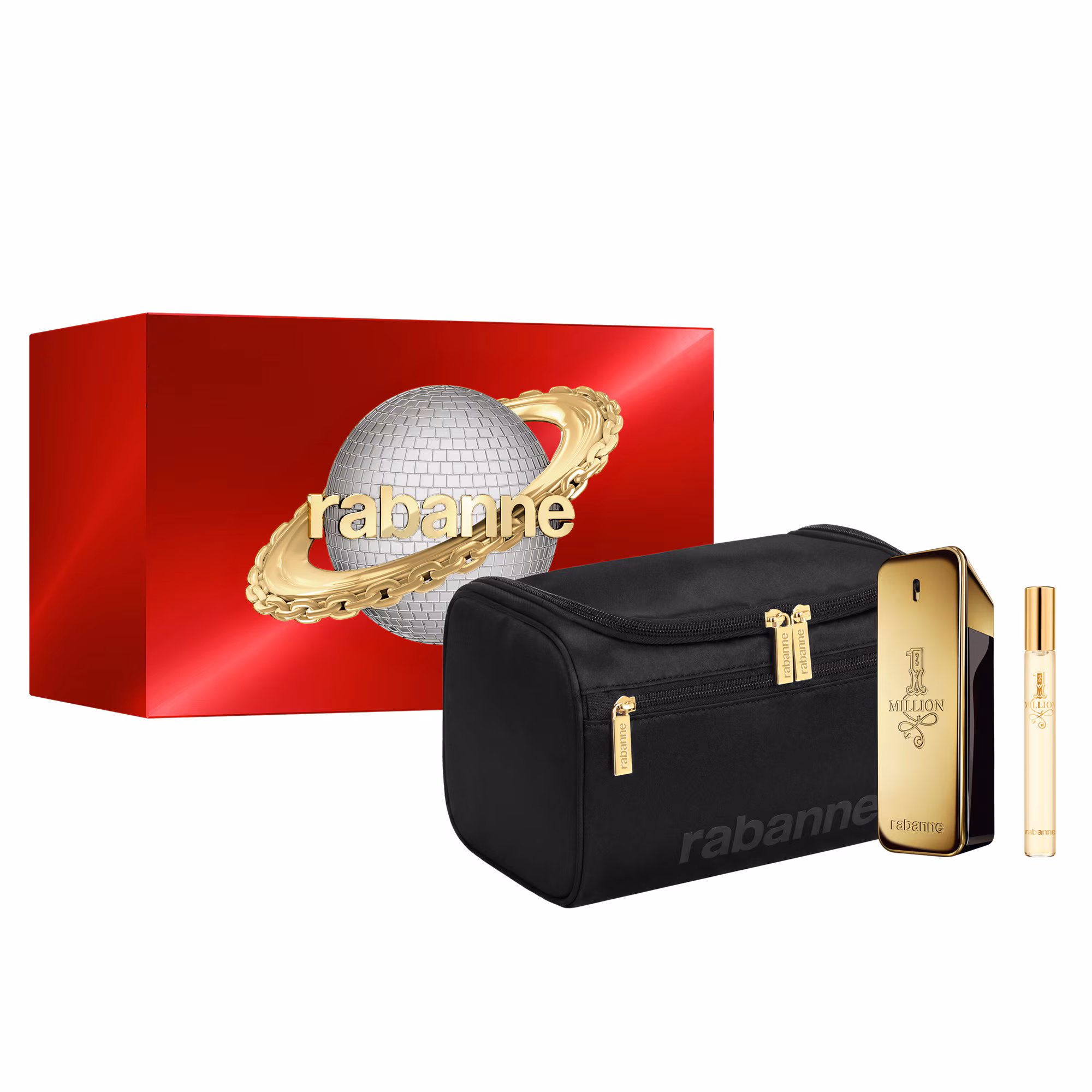 1 MILLIONCoffret - eau de toilette + format voyage + trousse de toilette