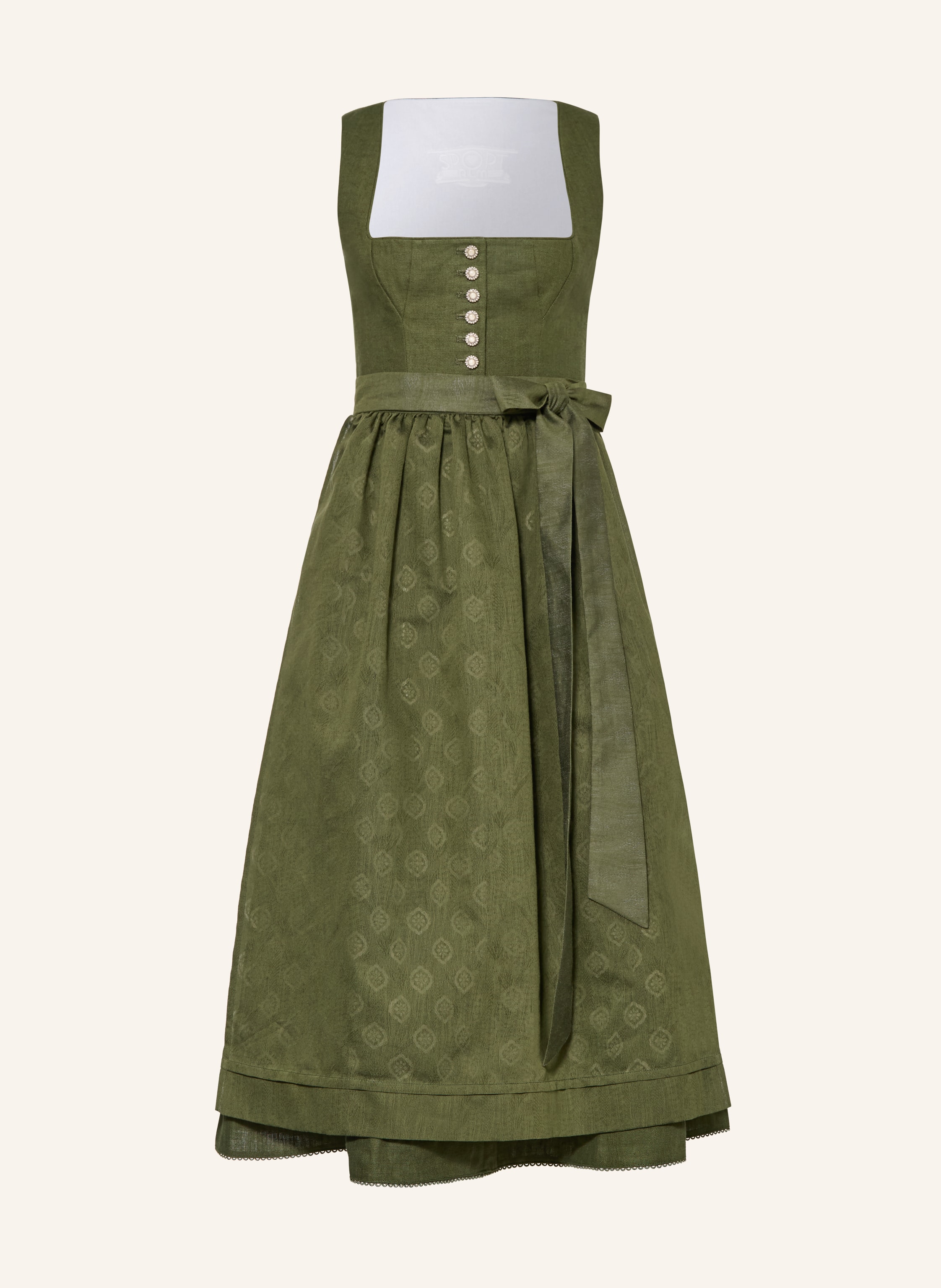 SPORTALM Dirndl RIEDHOF im Materialmix