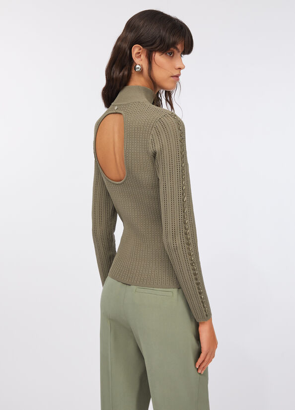 Maglia con cut-out