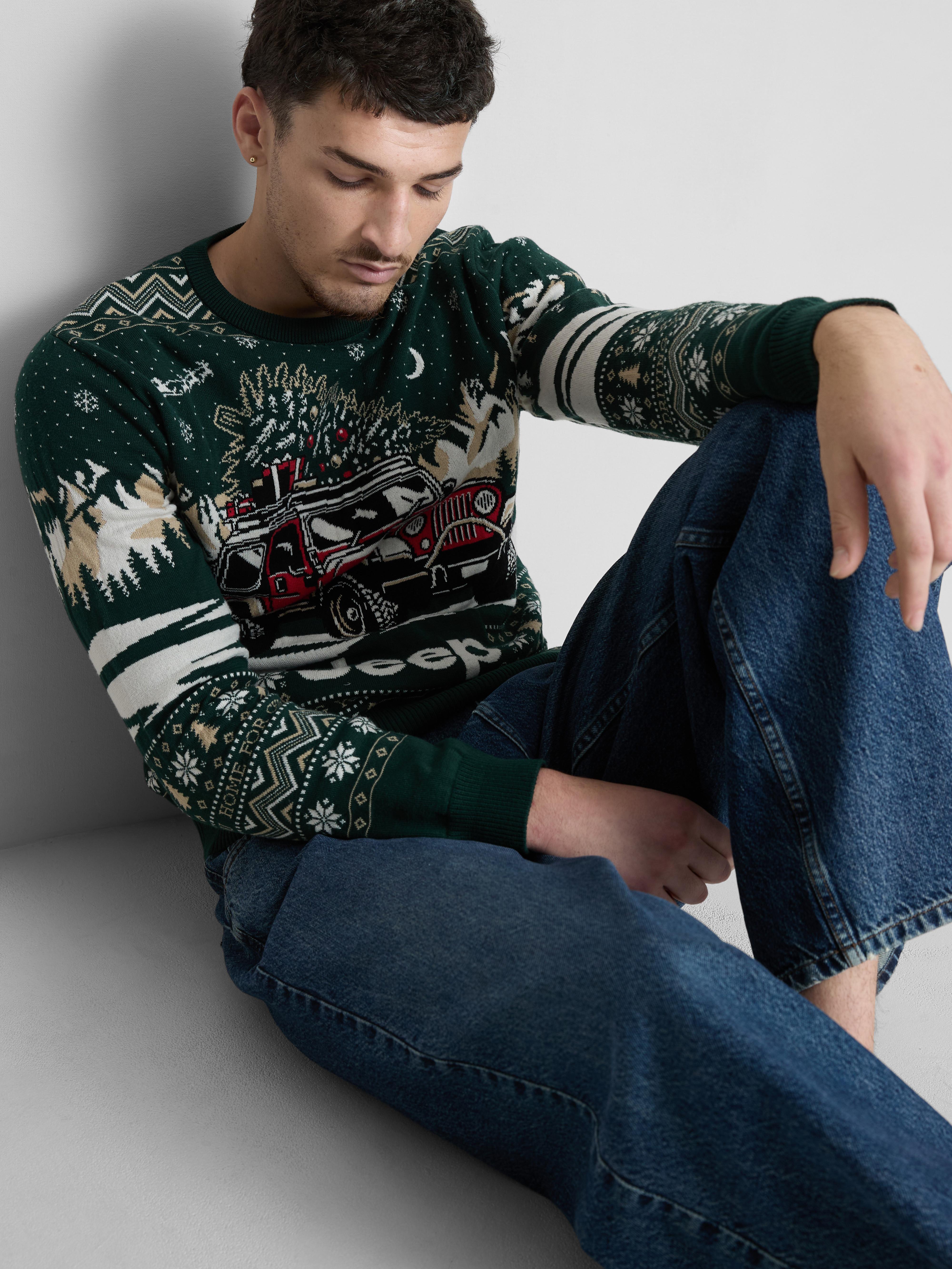 Jeep Christmas Sweater