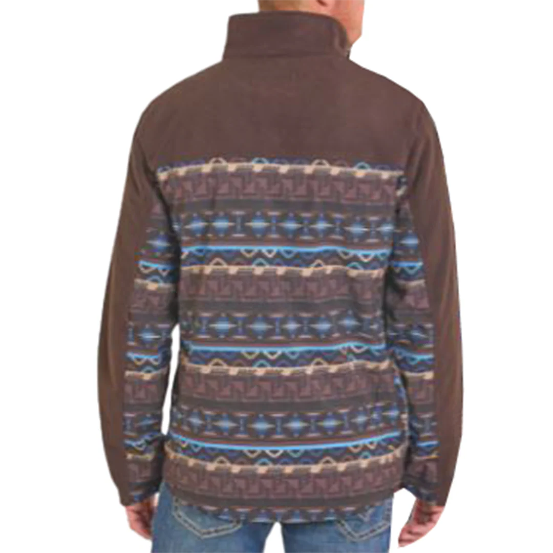 Мужская флисовая куртка Rock & Roll Denim Aztec Bonded