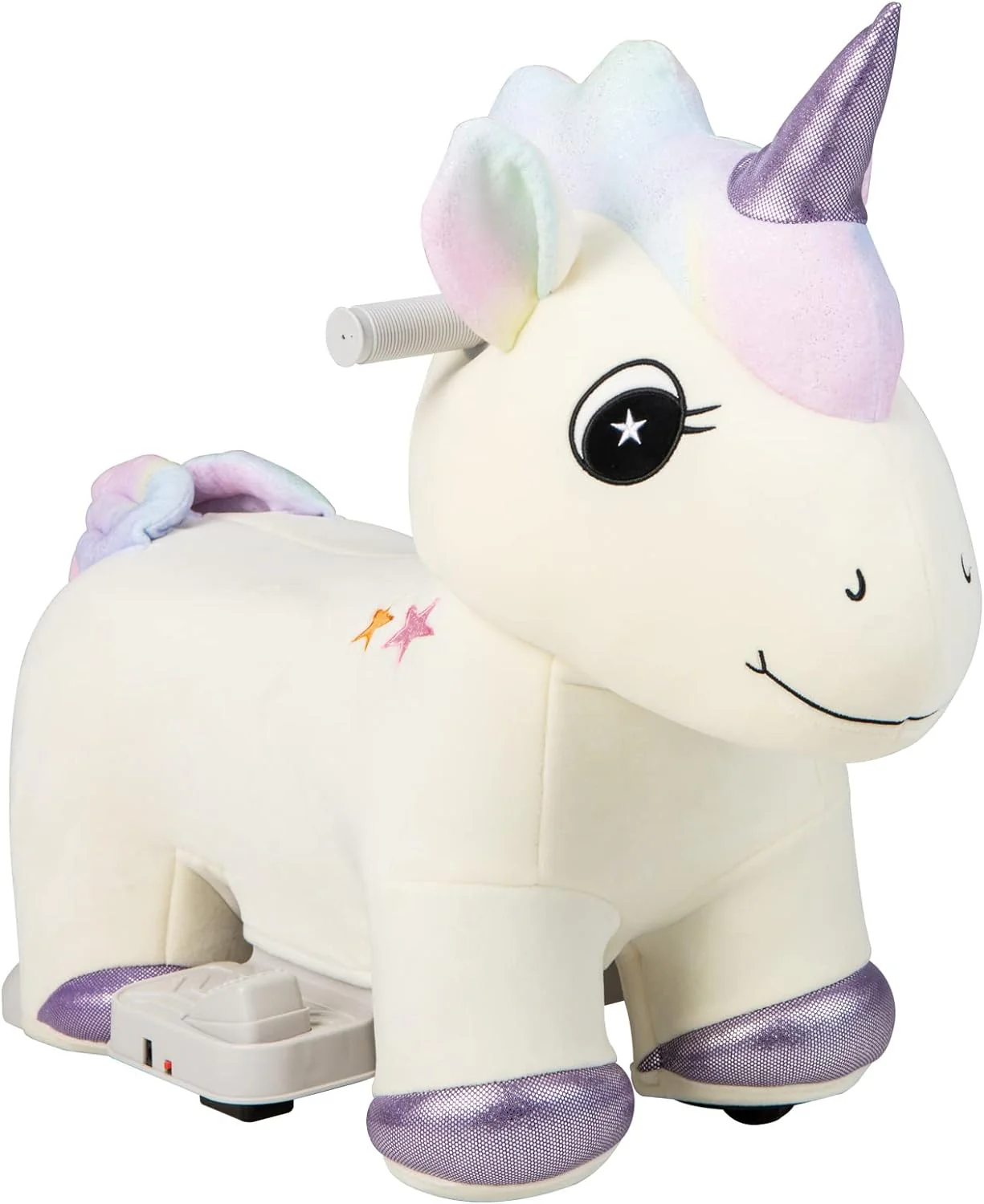 Kids Ride Unicorn, 6V Battery Powered Electric Animal Toy(Unicorn)