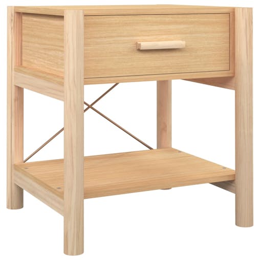 NNEVL Bedside Tables 2pcs 42x38x45 cm Engineered Wood