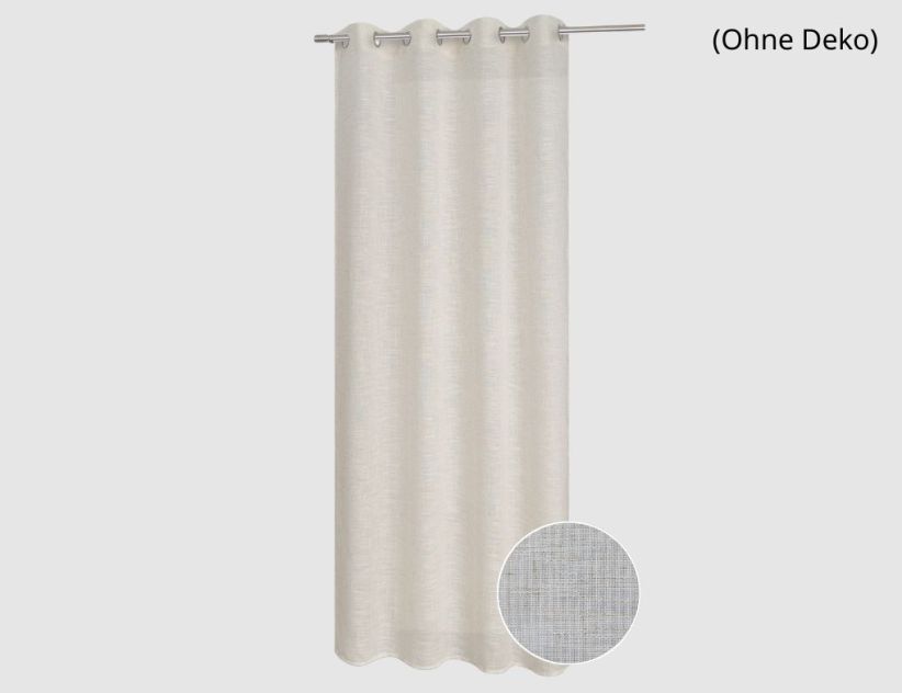 Ösenschal Lucca Beige