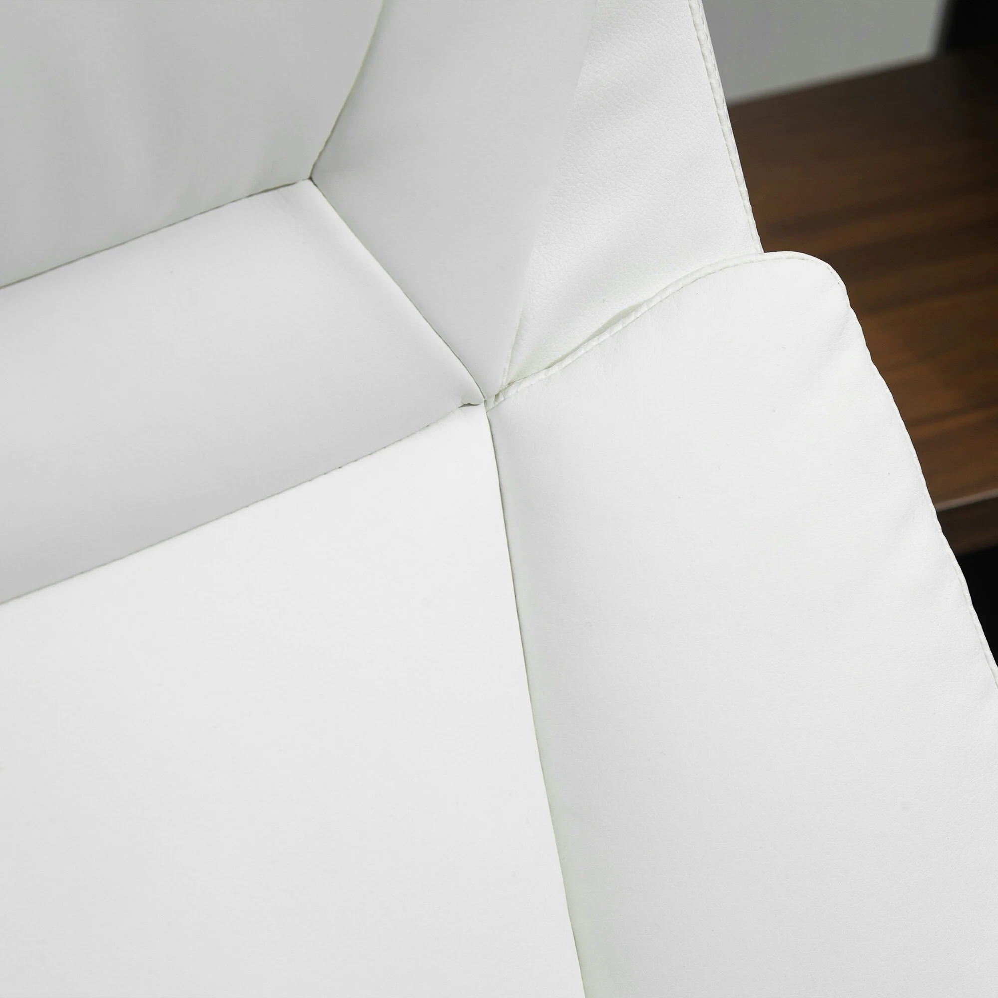 Modern 26 High Back 360° Swivel Desk Chair with Swivel Wheels