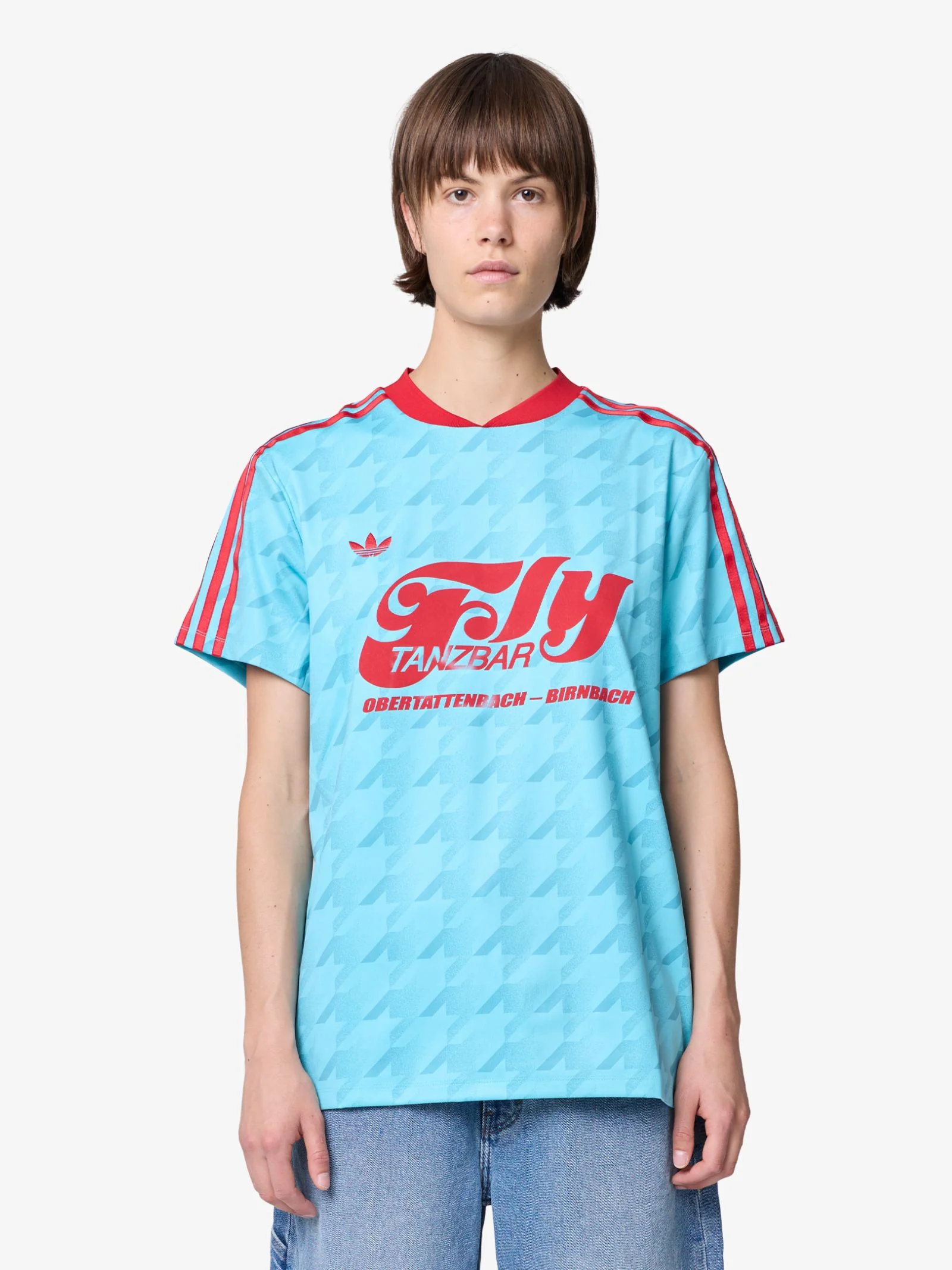 Graphic Football Allover Print Jersey