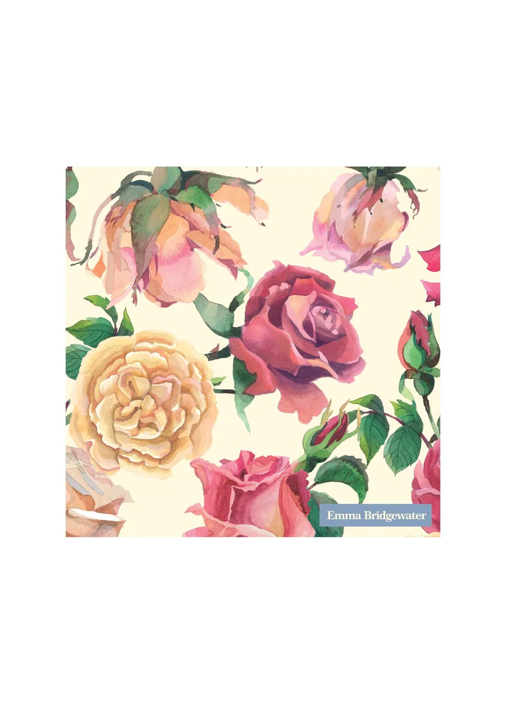 Pink Roses Lunch Napkins