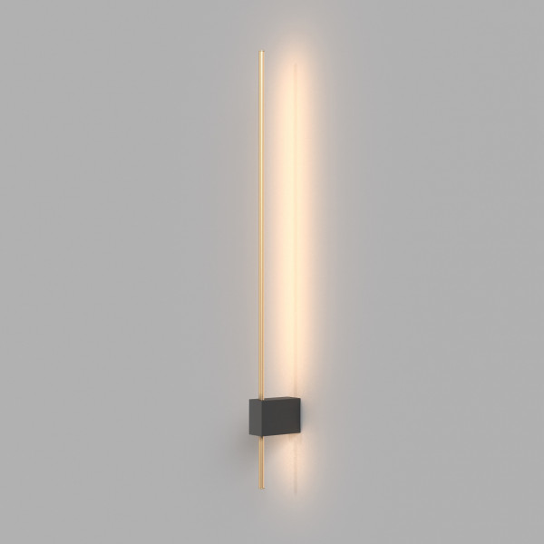 Kinkiet PARSczarno-złoty LED 1x6W 500lm wym:3x7x62,3cm IP20 Maytoni