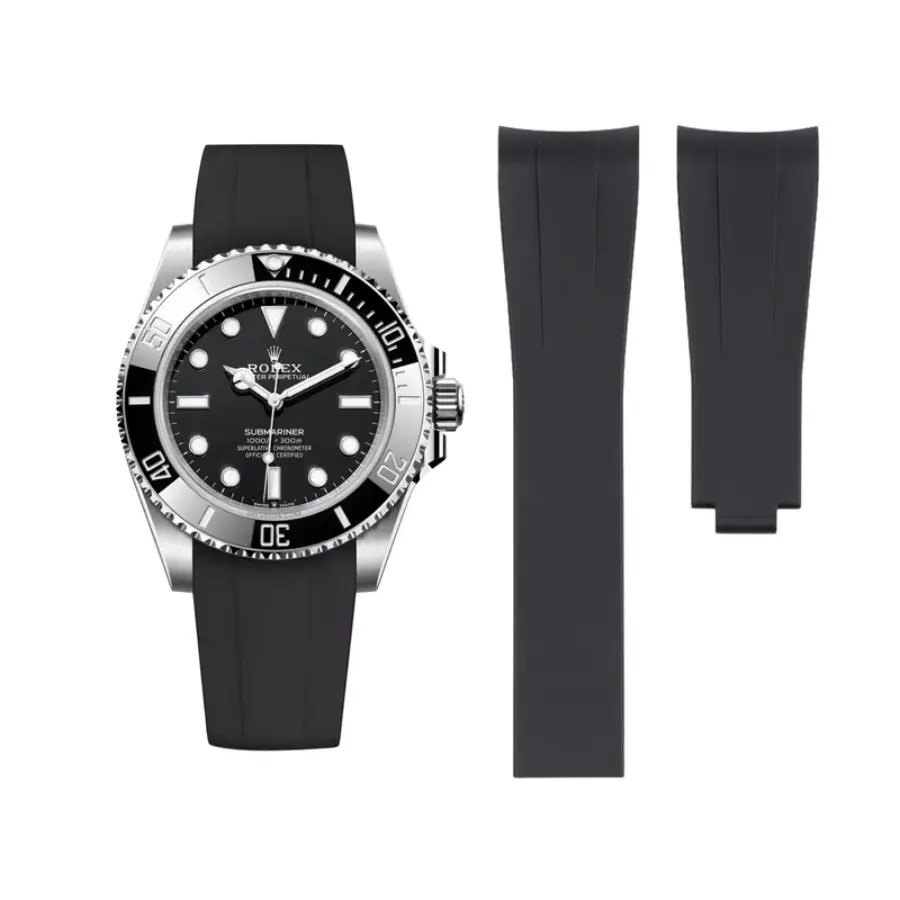 Rolex – Submariner –  Rubber Strap – Black