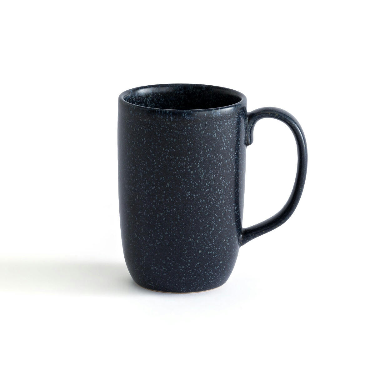 Lot de 4 mugs grès émaillé réactif, Preto