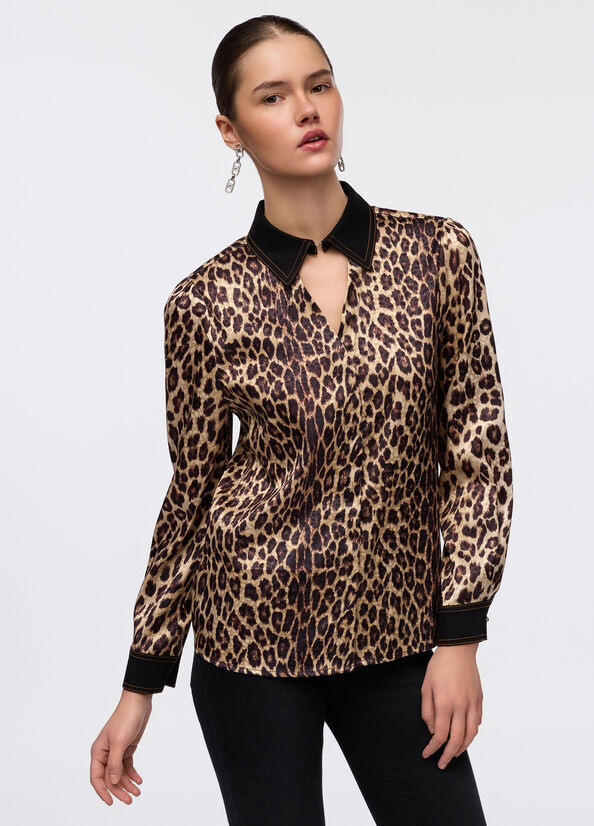 Camicia animalier