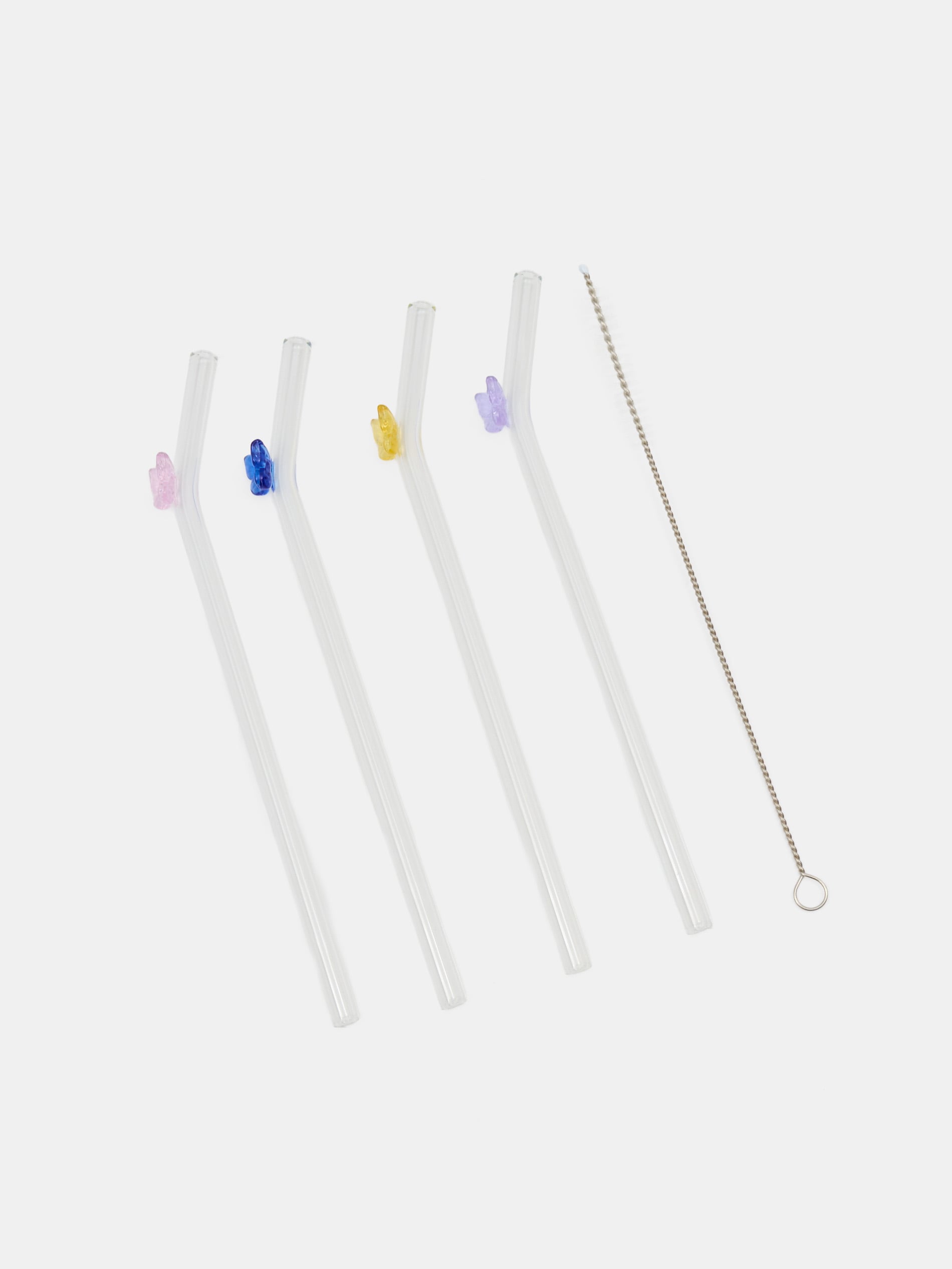 Zestaw słomek z czyścikiem 5 pack