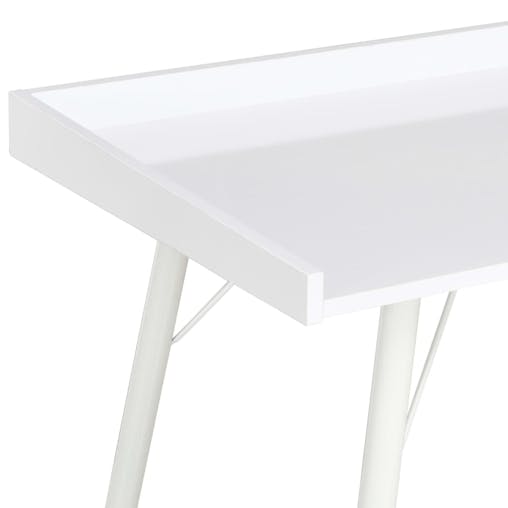 NNEVL Desk White 90x50x79 cm